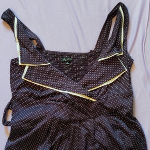 Hello Sailor Polka Dot Dress